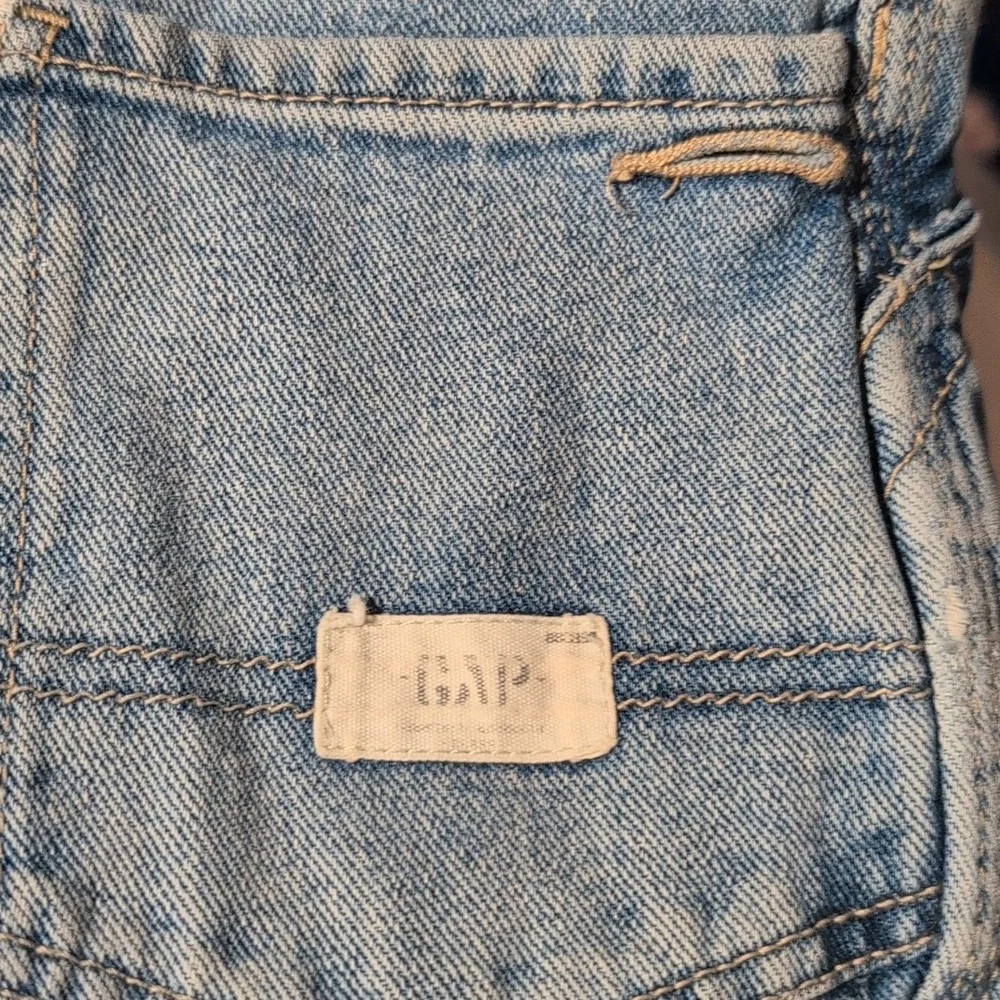 GAP Vintage Y2K Kids Blue‎ Denim Cargo Jeans Size 5